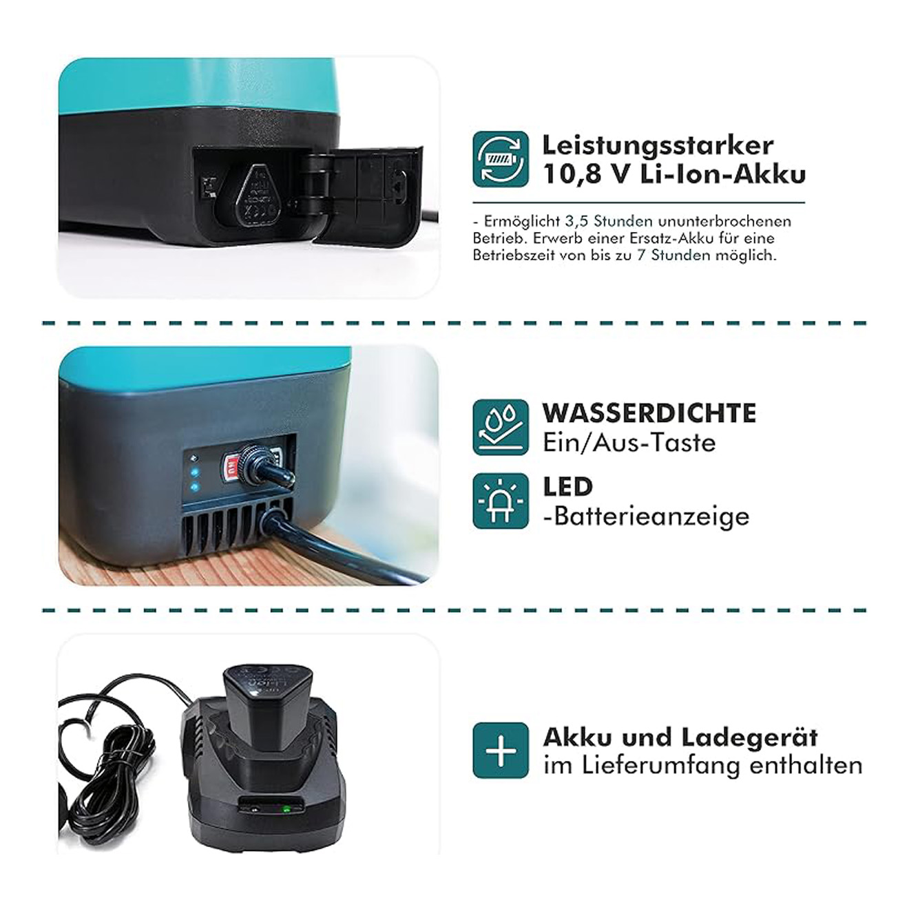 EVIKA Akku-Drucksprüher – Komfortable Pflanzenpflege mit Power EVIKA Akku-Drucksprüher – Komfortable Pflanzenpflege mit Power