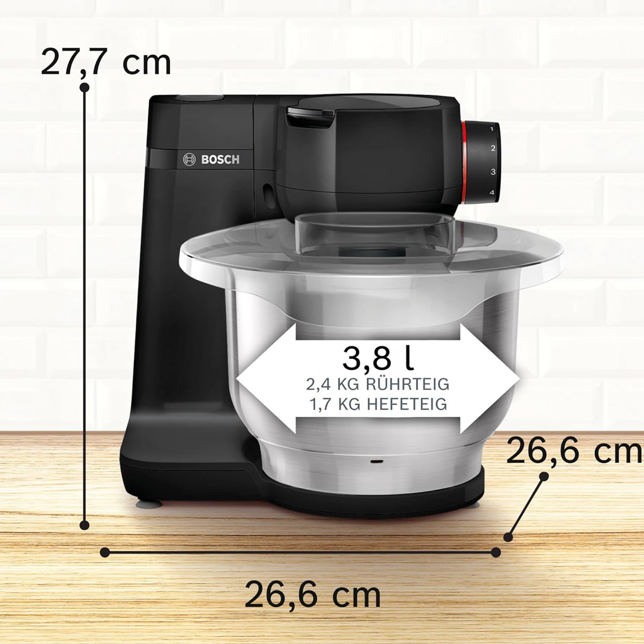 Bosch Küchenmaschine – Kompakt, kraftvoll und vielseitig Bosch Küchenmaschine – Kompakt, kraftvoll und vielseitig